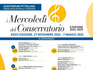 I Mercoledì del Conservatorio 2024-2025