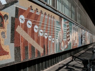 Palazzo delle Poste e Telegrafi e mosaici di Severini